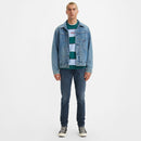 512 Slim Tapered - Dark Black Stonewash