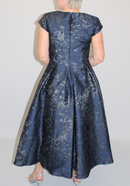 Cap Sleeve Dress - Navy