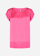 Thilde T-Shirt - Fuchsia Rose
