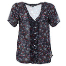 Fern Short Sleeve Shirt - Navy