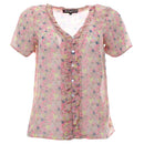 Fern Short Sleeve Shirt - Pink