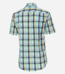 Check Short Sleeve Shirt - Yellow