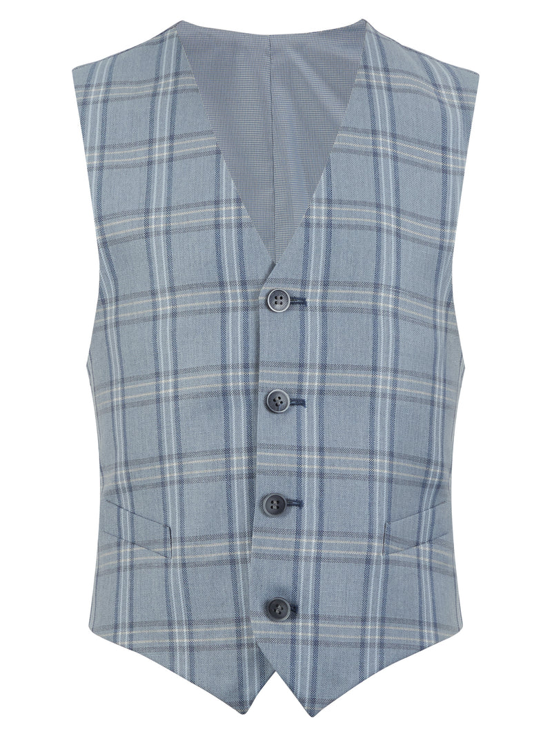 Davis Waistcoat - Sky Blue