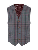 1880 Club Doyle Waistcoat - Red