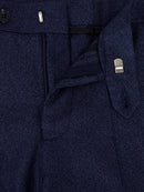 Yths Greg Trousers - Dark Blue/black
