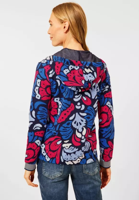 Wings Aop T-shirt Jacket - Deep Blue