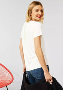 Partprint Shirt - Off White