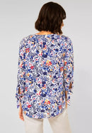 Print Tunica Blouse - Vanilla White