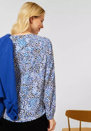 Stand Up Collar Blouse - Off White