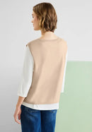 Sleeveless Jumper - Light Smooth Sand
