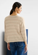 Kimono Structure Cardigan - Light Smooth Sand