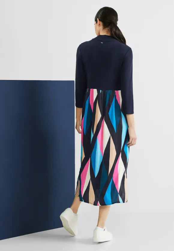 Midi Dress - Deep Blue