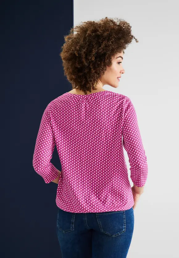 Print Jersey Shirt - Light Pink