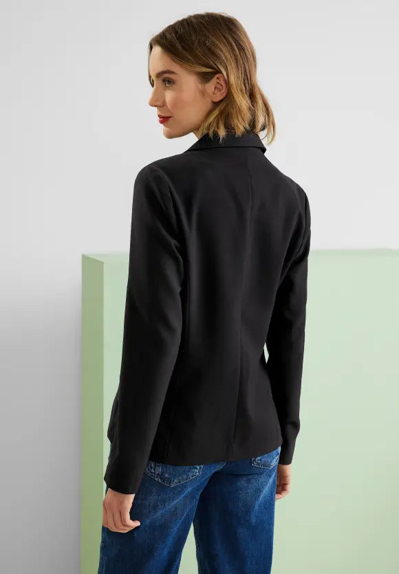 Hanni Twill Blazer - Black