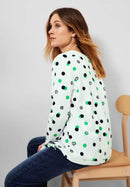 Big Dots Shirt - Vanilla White