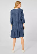 Lyocell Dress - Mid Blue