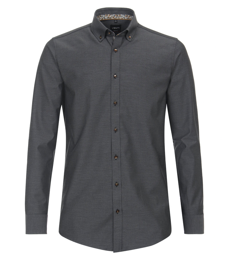Body Fit Shirt - Antracite