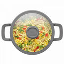 Leo Stone 24cm Non Stick Stockpot With Lid