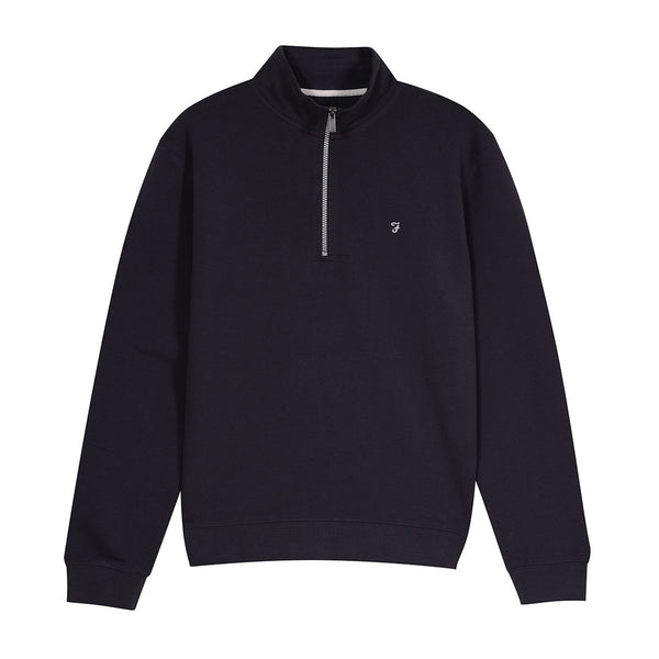 Aintree 1/4 Zip Jumper - Farah Grey