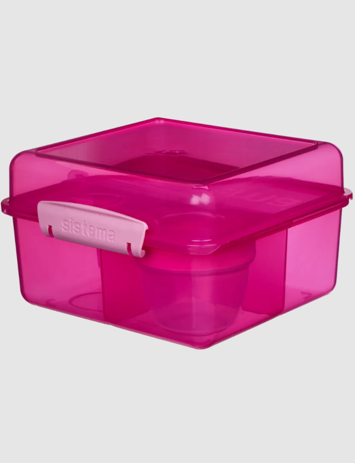 2L Lunch Cube Max With Yoghurt Pot