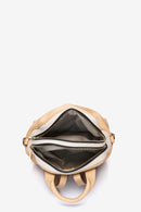 Premium Leather Backpack - Camel