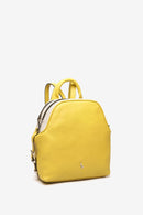 Premium Leather Backpack - Yellow
