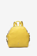 Premium Leather Backpack - Yellow