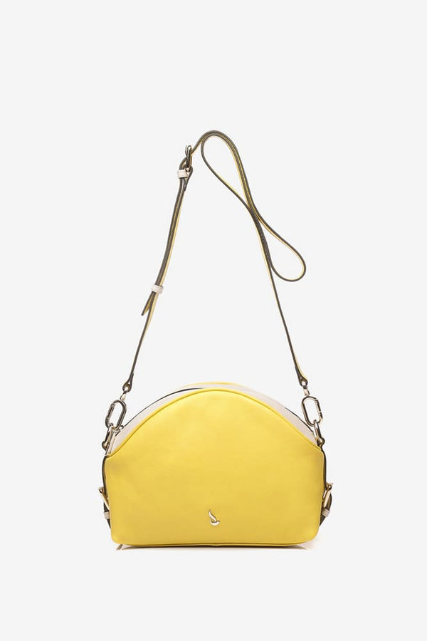 Premium Leather Cross Body - Yellow