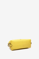 Premium Leather Cross Body - Yellow