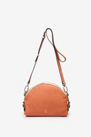 Premium Leather Cross Body - Orange