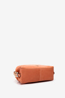 Premium Leather Cross Body - Orange