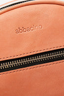 Premium Leather Cross Body - Orange