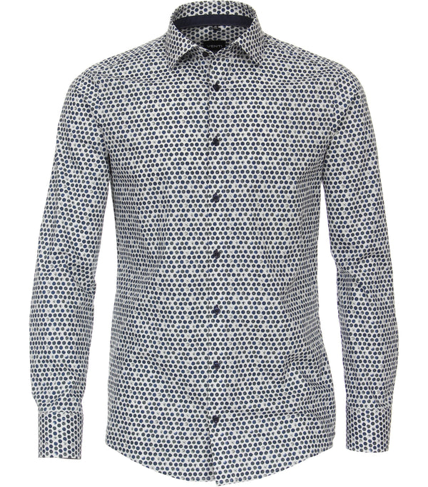 Long Sleeve Print Shirt - Green