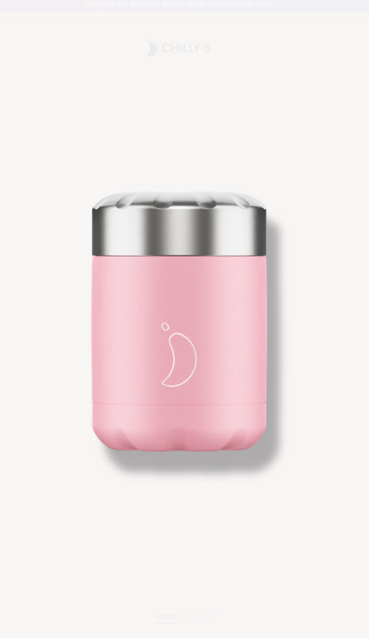 300ml Food Pot Pastel Edition Pink