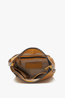 Small Leather Hobo - Yellow