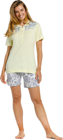 Short Pyjamas - Yellow