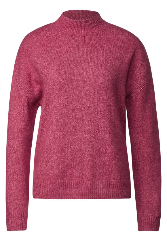 Stand Up Sweater - Woody Rose Melange