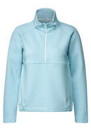 Troyer Structure Sweatshirt - Faded Blue