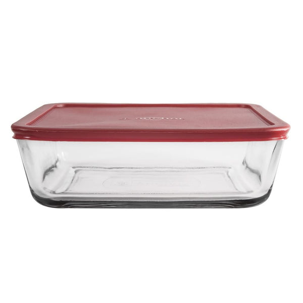 Rectangular Glass Food Storage Container - 2.6 Litre