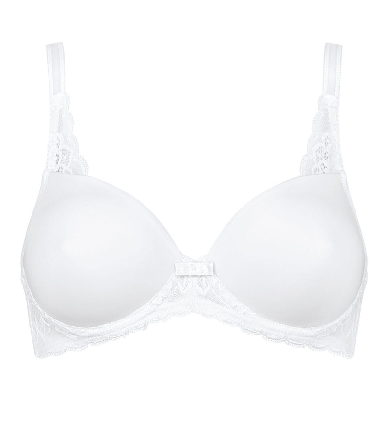 Amourette Spotlight Wired Half Padded Bra - White