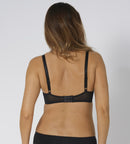 Amourette Spotlight Wired Half Padded Bra - Black