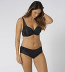 Amourette Spotlight Wired Half Padded Bra - Black
