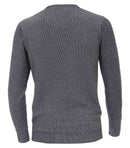 Plain Crew Neck Jumper - Caribbean Blue