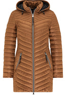 Polar Pearls Hooded Jacket - Pumpkin