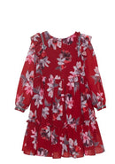 Floral Dress - Red Flower