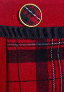 Tartan Skirt - Red