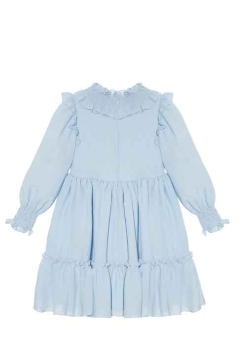 Woven Dress - Arctic Blue