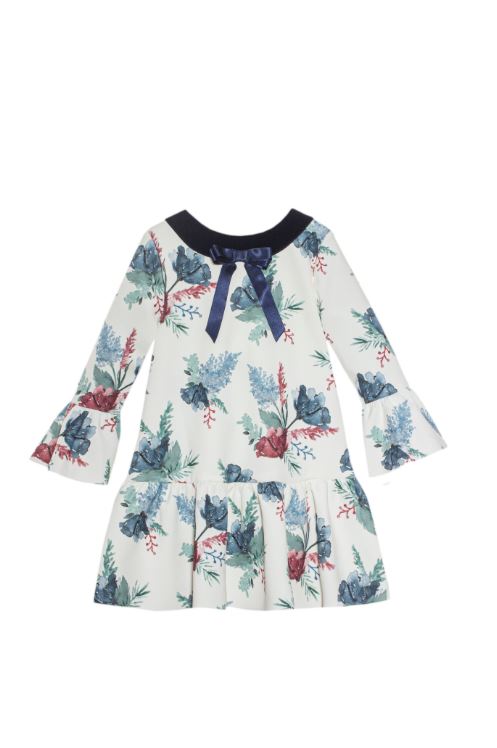 Print Dress - Jacinto Flowers