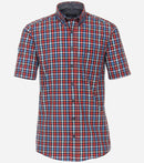 Button Down Check Shirt - Red