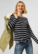 Striped Shirt - Dark Vintage Blue